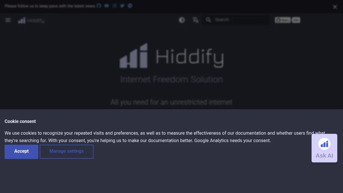 Hiddify: что это за клиент и как добавить подписку: изображение из источника Hiddify official website