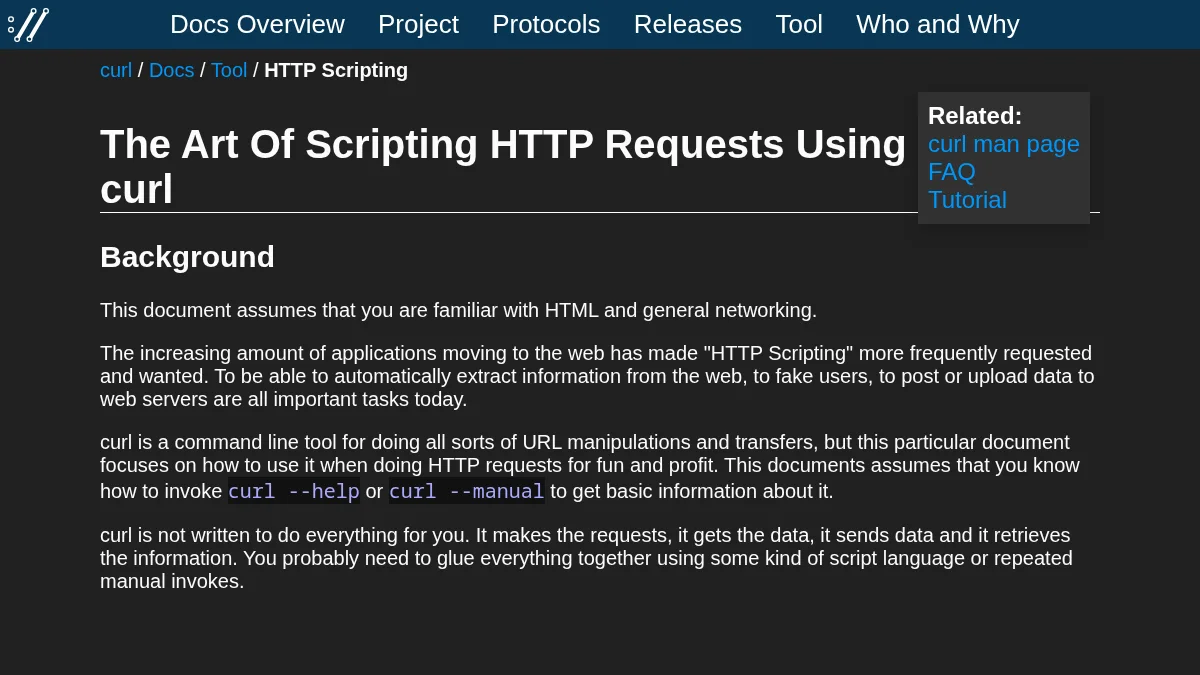 Не обновляется подписка VPN: как найти причину: изображение из источника curl: The Art Of Scripting HTTP Requests Using curl